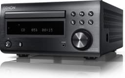 Productfoto van Denon CD speler met ingebouwde versterker met Bluetooth, FM-radio - Compact en gebruiksvriendelijk - Hifi kwaliteit audio - RCD-M41 Black