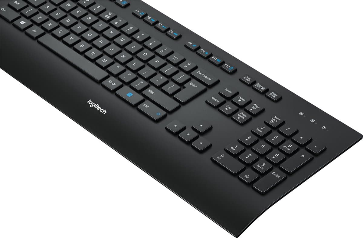 Logitech K280e - Bedraad Toetsenbord - QWERTY US ISO - Zwart thumbnail 7