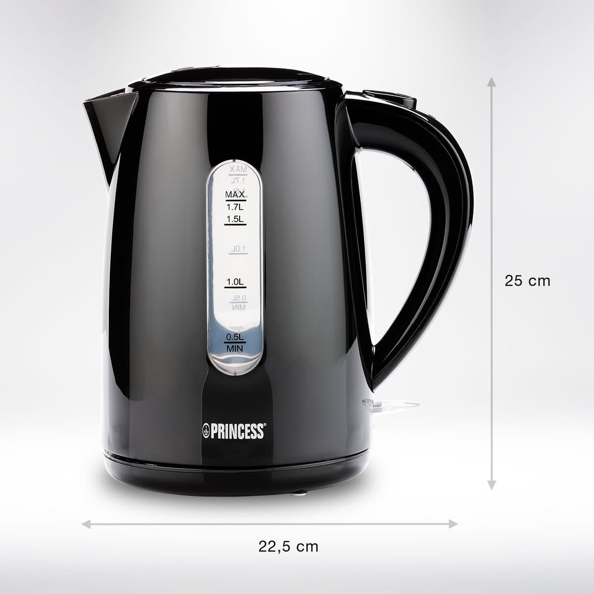 Princess Waterkoker 236017 – 1,7L, 2200W, 360° draaibaar thumbnail 8