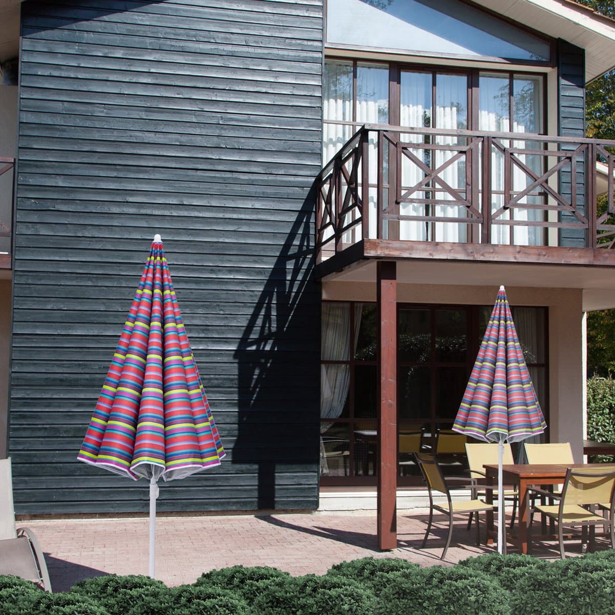 Kingsleeve Parasol 200cm - UV-bescherming 50+ Kantelbaar - Kleurrijk thumbnail 5
