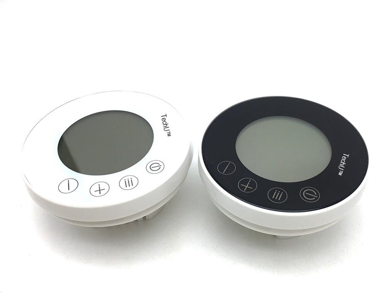 TechU™ Smart Thermostaat Round – Wit – Alleen voor Gas Boiler – Wifi & App – Google Assistant & Alexa – Persoonlijk programma instelbaar thumbnail 6