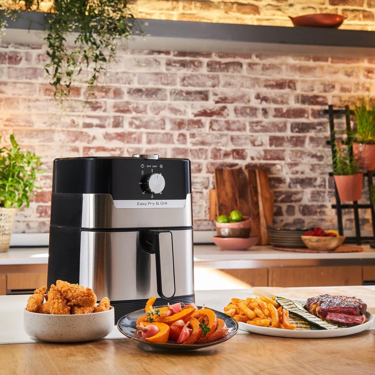 Tefal Easy Fry & Grill 2-in-1 EY501D - Heteluchtfriteuse - Grill - XL thumbnail 7