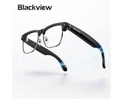 Blackview BV200 - AI-slimme bril met fotokromatische glazen - Sony 8MP 4K camera met EIS stabilisatie - Realtime vertaling 139 talen + ChatGPT 4.5 - Bluetooth 6.0, wifi overdracht, ENC ruisonderdrukking, 32GB intern geheugen