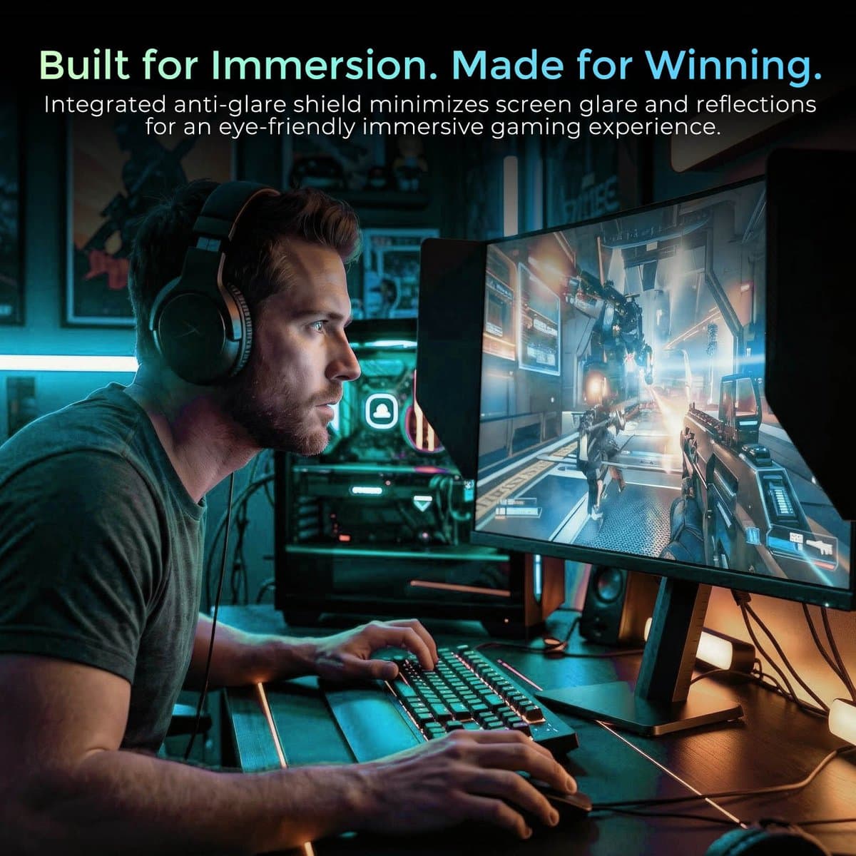 KTC H27E8 27" Gaming Monitor - QHD 2560×1440 - Fast IPS - 240Hz (275Hz OC) - HDR400 - Zwart thumbnail 4