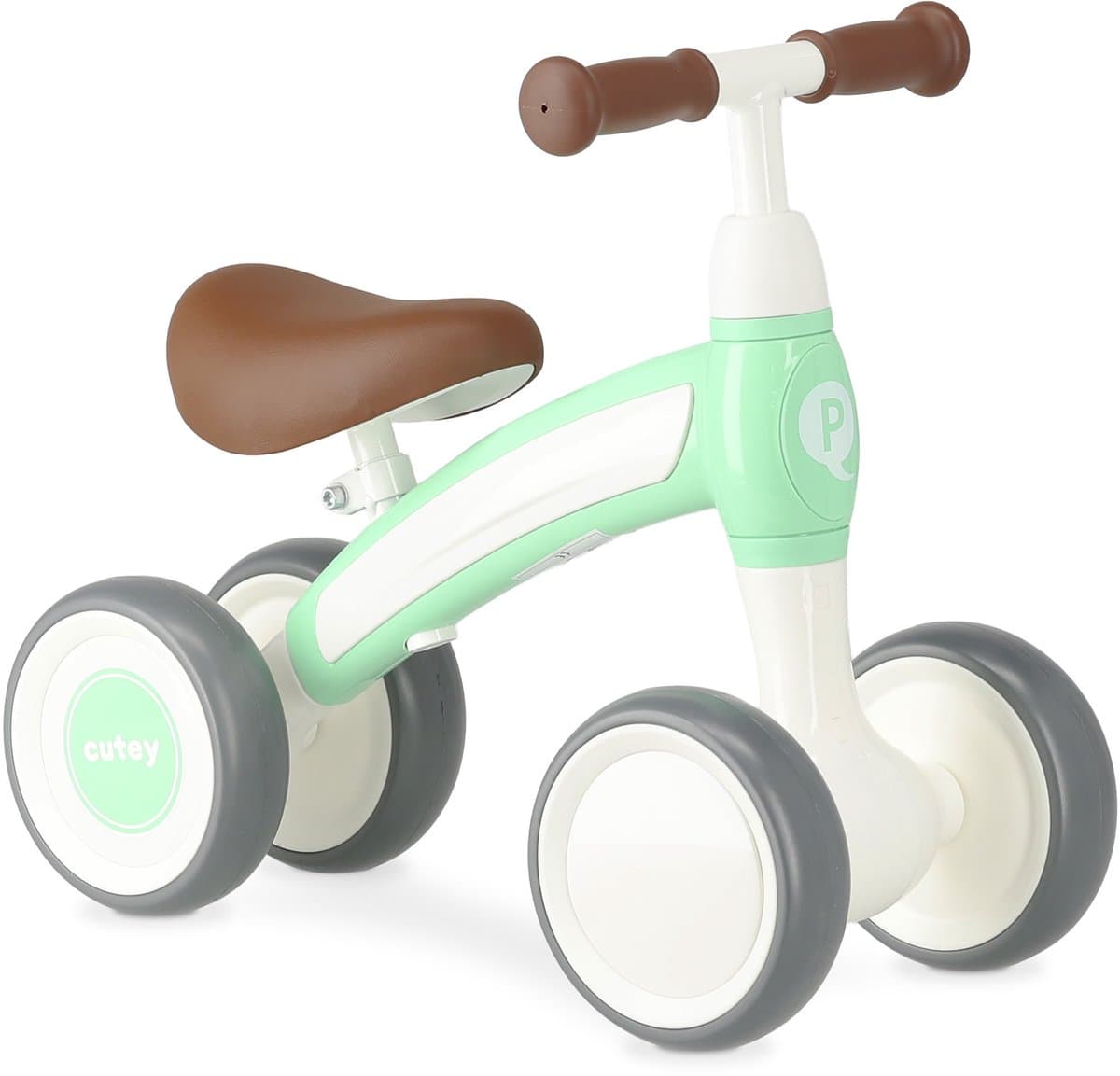 Qplay Cutey Loopfiets - Peuter Balansfiets - Lichtgewicht - Groen