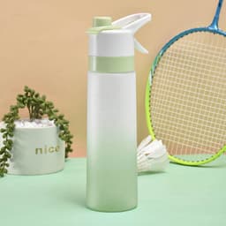 Productfoto van Grote capaciteit spuitfles outdoor sport fitness waterbeker drinken sport waterfles voor fitness, gym & outdoor，Groen