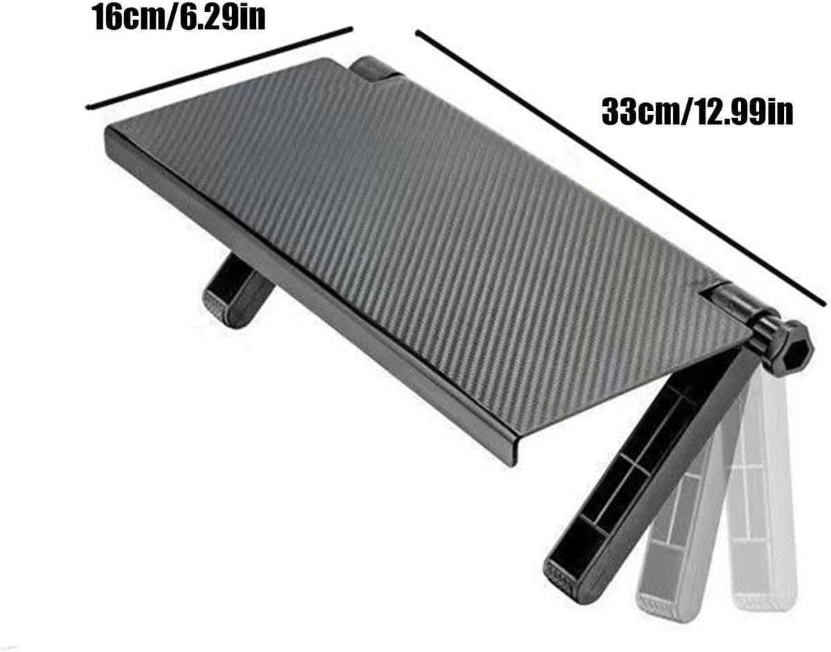 Monitorrek - Tv-plank - Ruimte Besparen - Montage Zonder Boren - 33 x 16 cm - Enkele Kenmerken thumbnail 6
