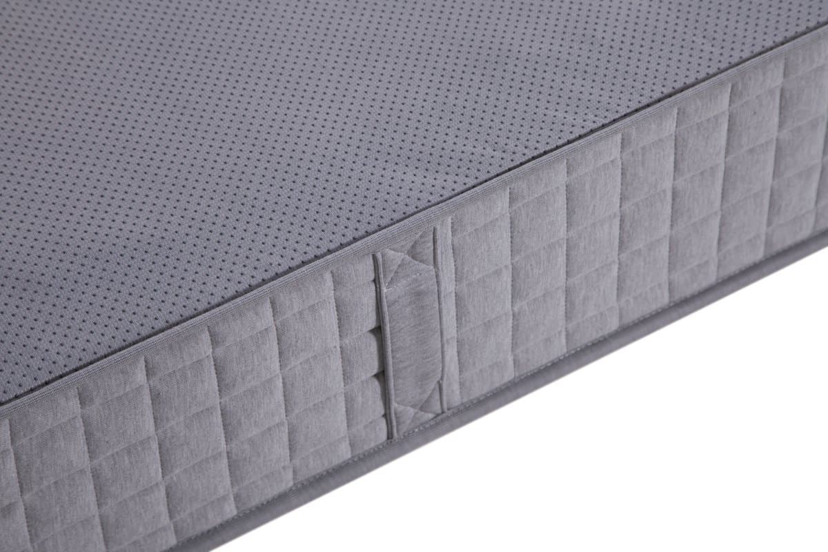 MIVRAY Pocketveringmatras 140x200 cm - 7 Zones H3 met Ergonomische Ondersteuning en 25 cm Hoogte - Ademend - Polyester - Wit thumbnail 5