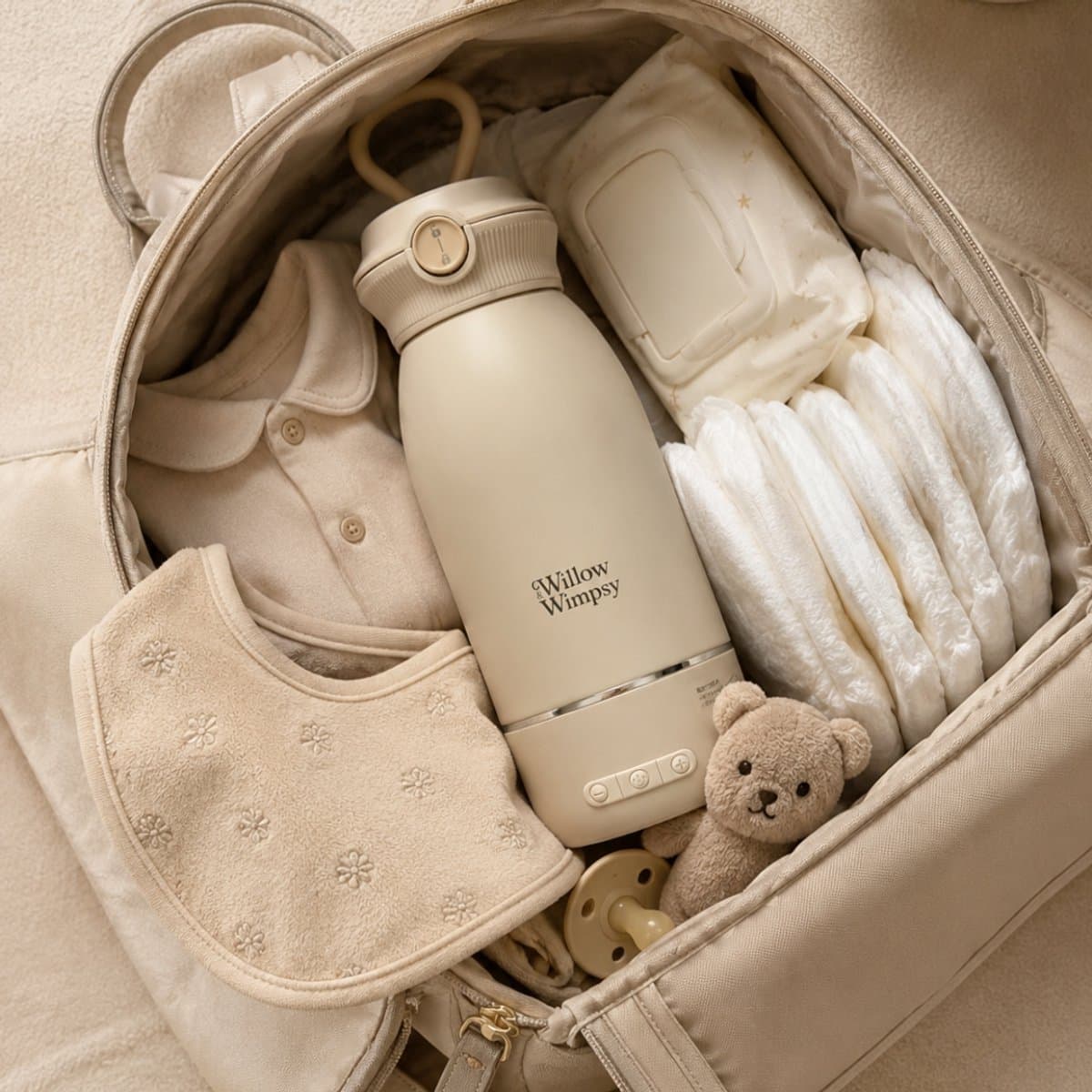 Draagbare Flessenwarmer Onderweg - Draadloos - Alle Merken - 500 mL - Baby Flesverwarmer - Thermosfles thumbnail 7