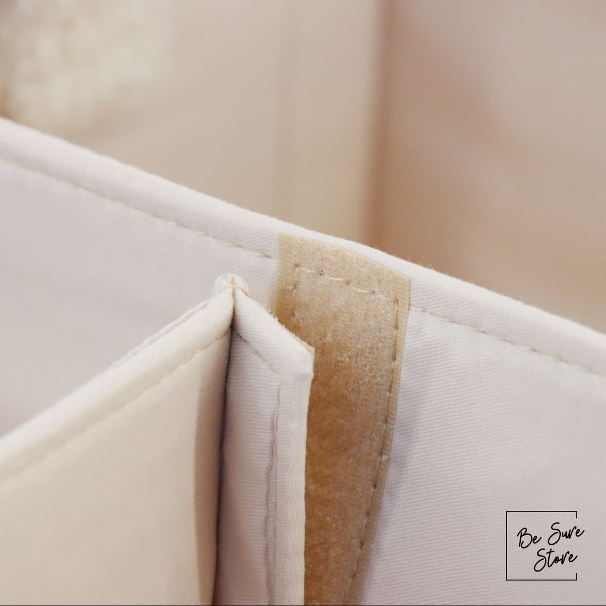 Teddy Luiertas Beige - Luiertas - Kraamcadeau - Teddy Tas - Baby Organizer - Teddy - Opbergmand - Verzorgingstas thumbnail 4