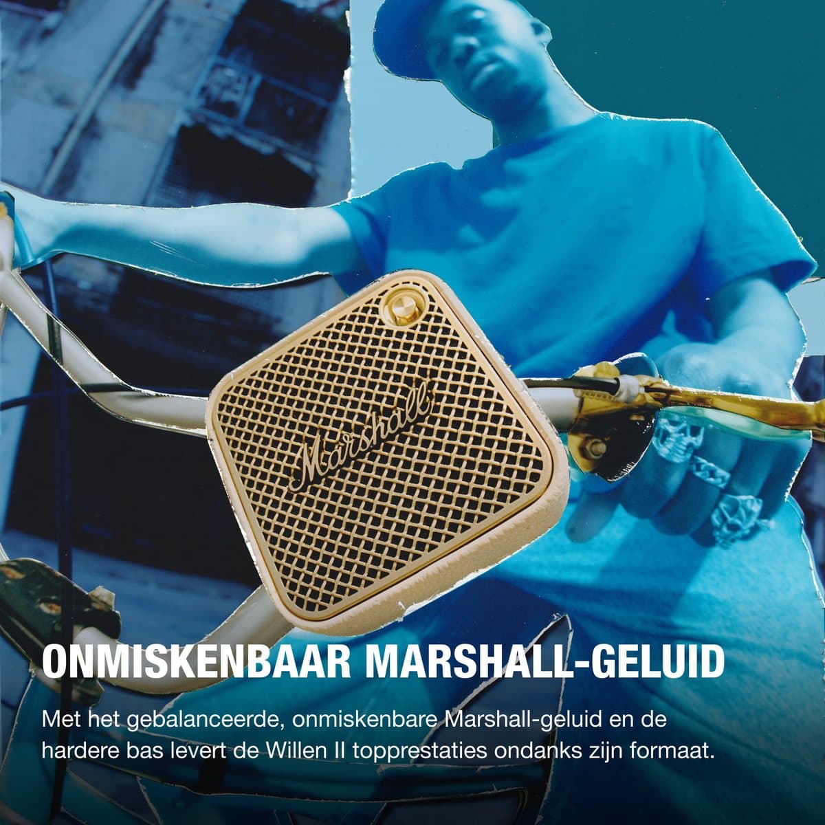 Marshall Willen II Bluetooth Speaker Creme thumbnail 8