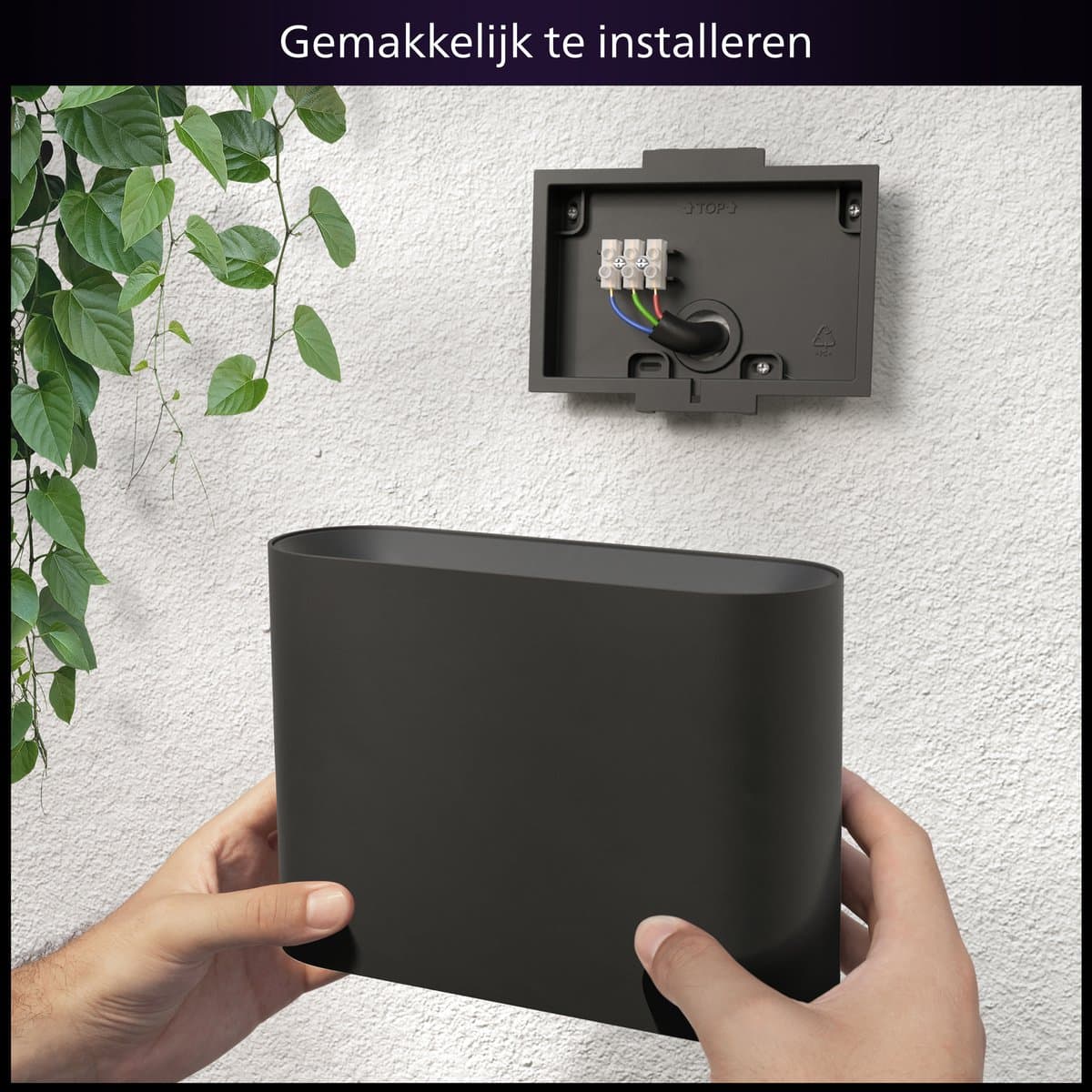 Philips Hue Dymera muurlamp - gekleurd LED licht binnen en buiten thumbnail 6