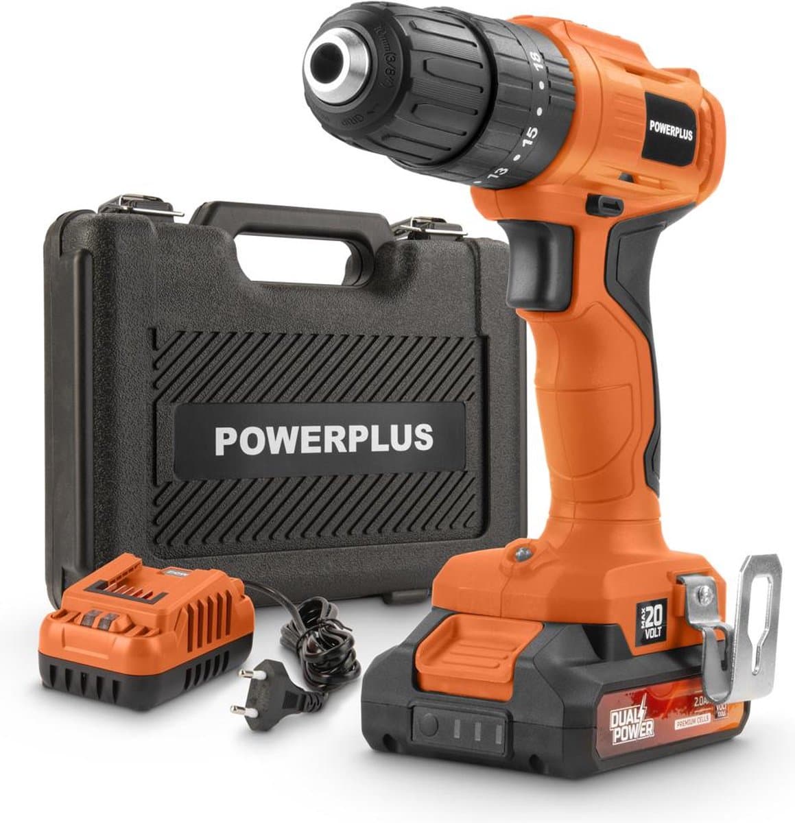 Powerplus POWDPO1110 20V klopboormachine met accu thumbnail 7