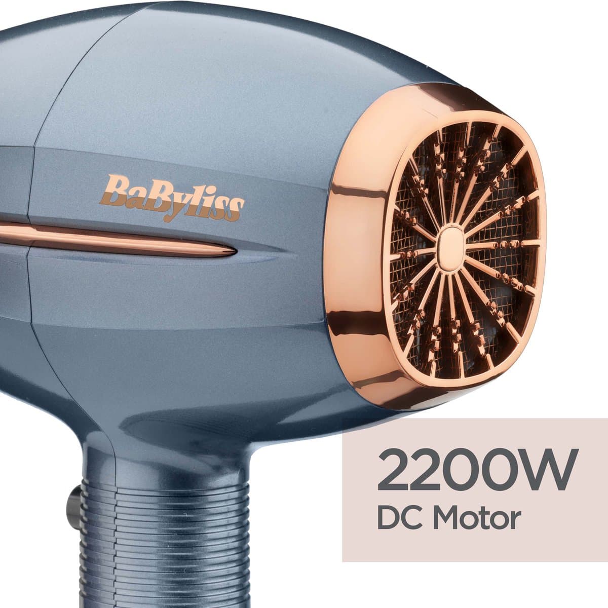 BaByliss Denim Luxe D251PE Föhn - Ionisch, snel en pluisvrij thumbnail 5