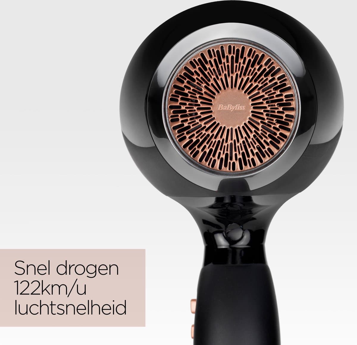 BaByliss Power Pro 2300 6716DE Föhn - Föhn met diffuser en 2 extra blaasmonden - 122 km/u - Coolshot thumbnail 6