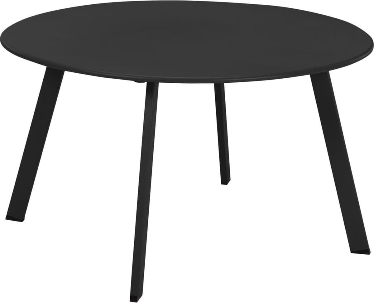 ProGarden - Bijzettafel - 70x40 - cm - mat - donkergrijs