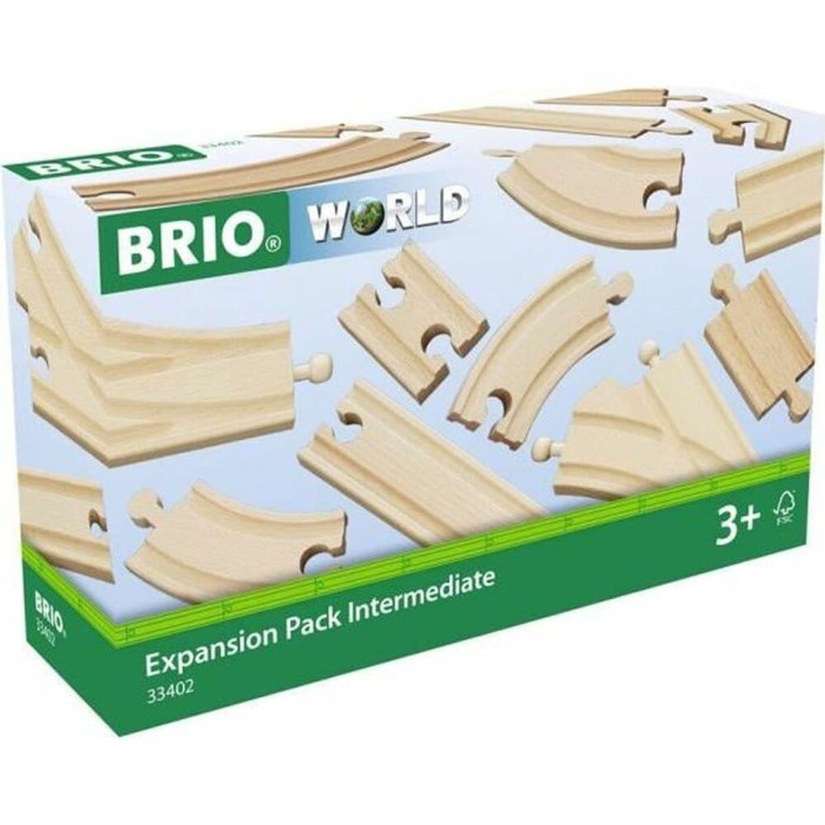 BRIO World Uitbreidingsset Gevorderde Baan - 16-delig thumbnail 5