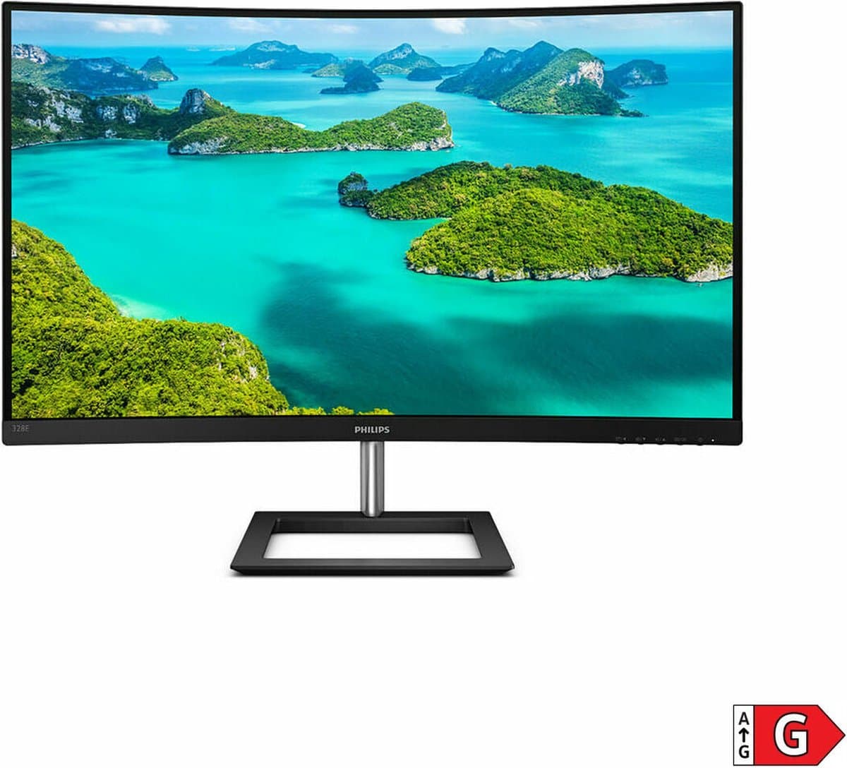 Philips 328E1C: 32 inch Curved 4K Monitor met VA-paneel thumbnail 3