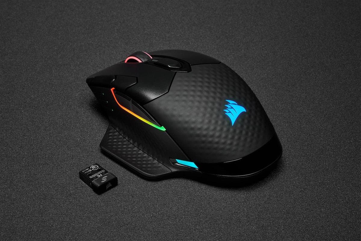 Corsair Dark Core RGB Pro - Draadloze Gaming Muis - 18000 DPI - Zwart thumbnail 8
