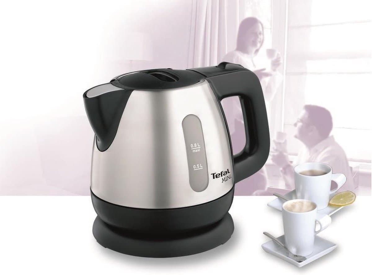Tefal BI8125 - Waterkoker - 0,8L - Compact Design - Zilver - 2200W thumbnail 3