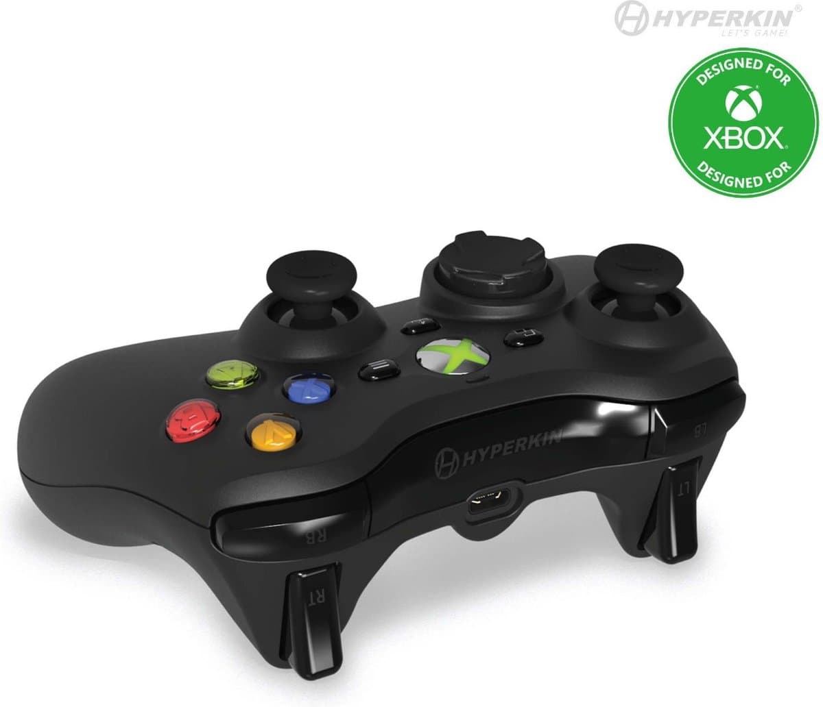 Hyperkin - Xenon - wired controller - voor Xbox Series X|S / XBOX1 / Windows 11|10 (zwart) thumbnail 5