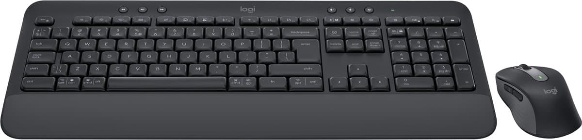 Logitech Signature MK650 Combo For Business toetsenbord Inclusief muis RF-draadloos + Bluetooth QWERTY US International Grafiet thumbnail 7
