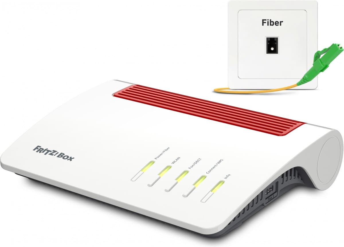 Fritz!Box 5590 Fiber: Wi-Fi 6 router met glasvezel en 2,5 Gbps - afbeelding 1
