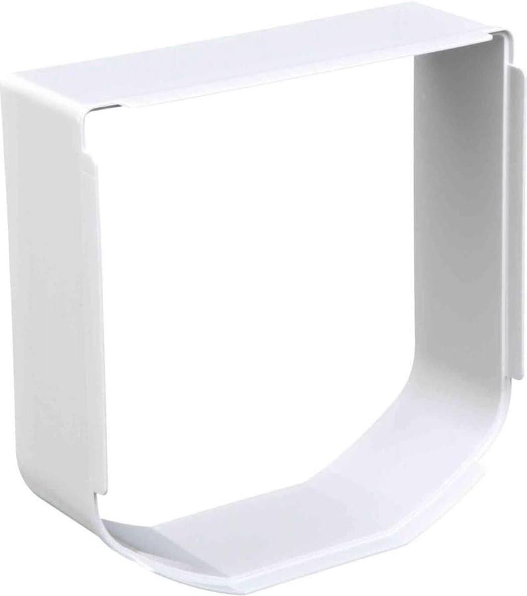 Microchip Tunnel Extension for Cat Flap - Fits SureFlap - Cat Flap Connect - DualScan Microchip Cat Flap - Wall Installation Accessory White
