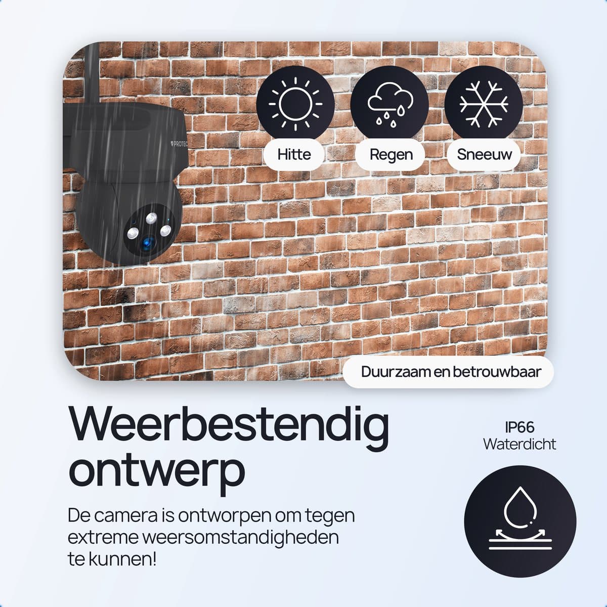 Protectly Beveiligingscamera Buiten 3K HD 5MP met 64GB SD thumbnail 8