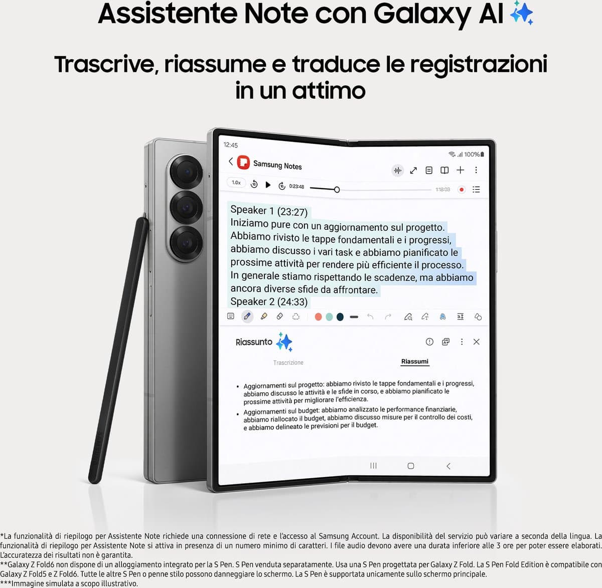 Samsung Galaxy Z Fold6 - 256GB - Navy thumbnail 7