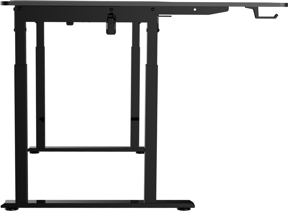 Bureau Bureau elektrisch hoekbureau - L-vorm, hoogteverstelling 75-119cm thumbnail 5