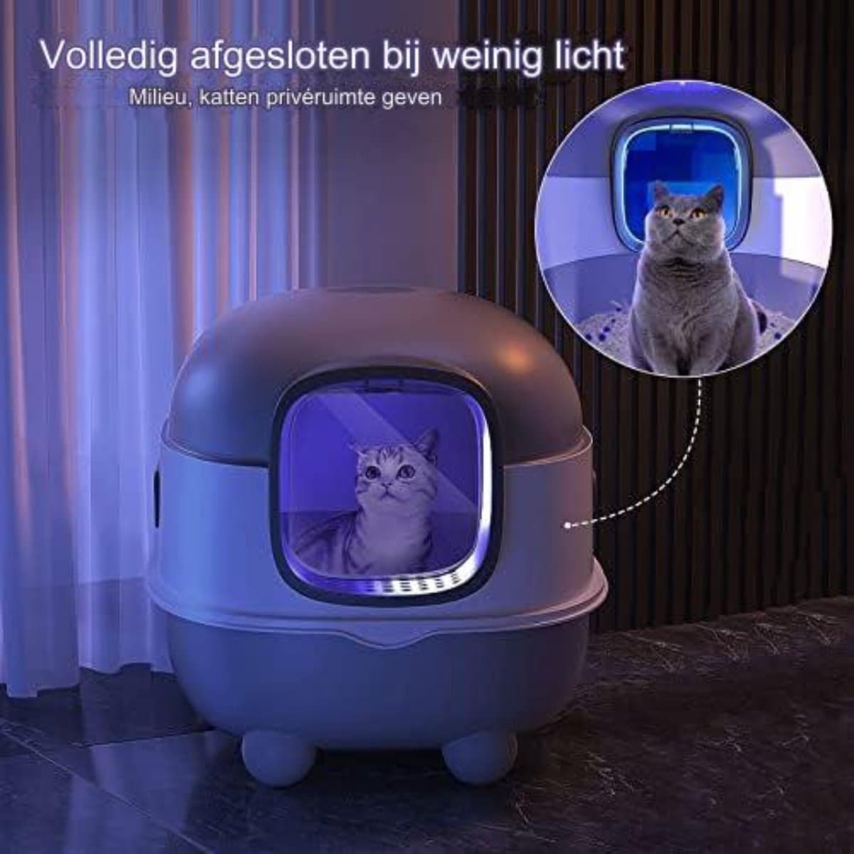 Velox Automatische Kattenbak - Zelfreiniginde Kattenbak thumbnail 2