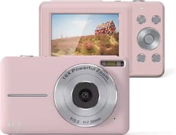Productfoto van Merkloos DC403-32G roze met 44MP-claim en 32GB