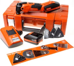 Productfoto van Fein Multimaster AMM 500 PLUS TOP Accu multitool + accessoires 18V AMPShare 4.0Ah in L-Boxx