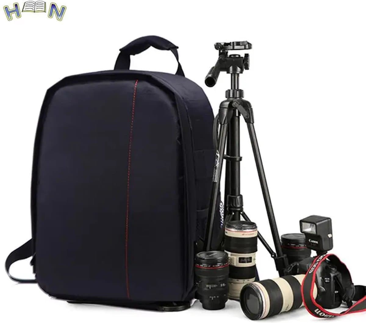 Qendore Ancona 12L compacte rugzak foto camera video cameratas fototas rugtas voor Canon Nikon Sony Fuji Pentax thumbnail 6