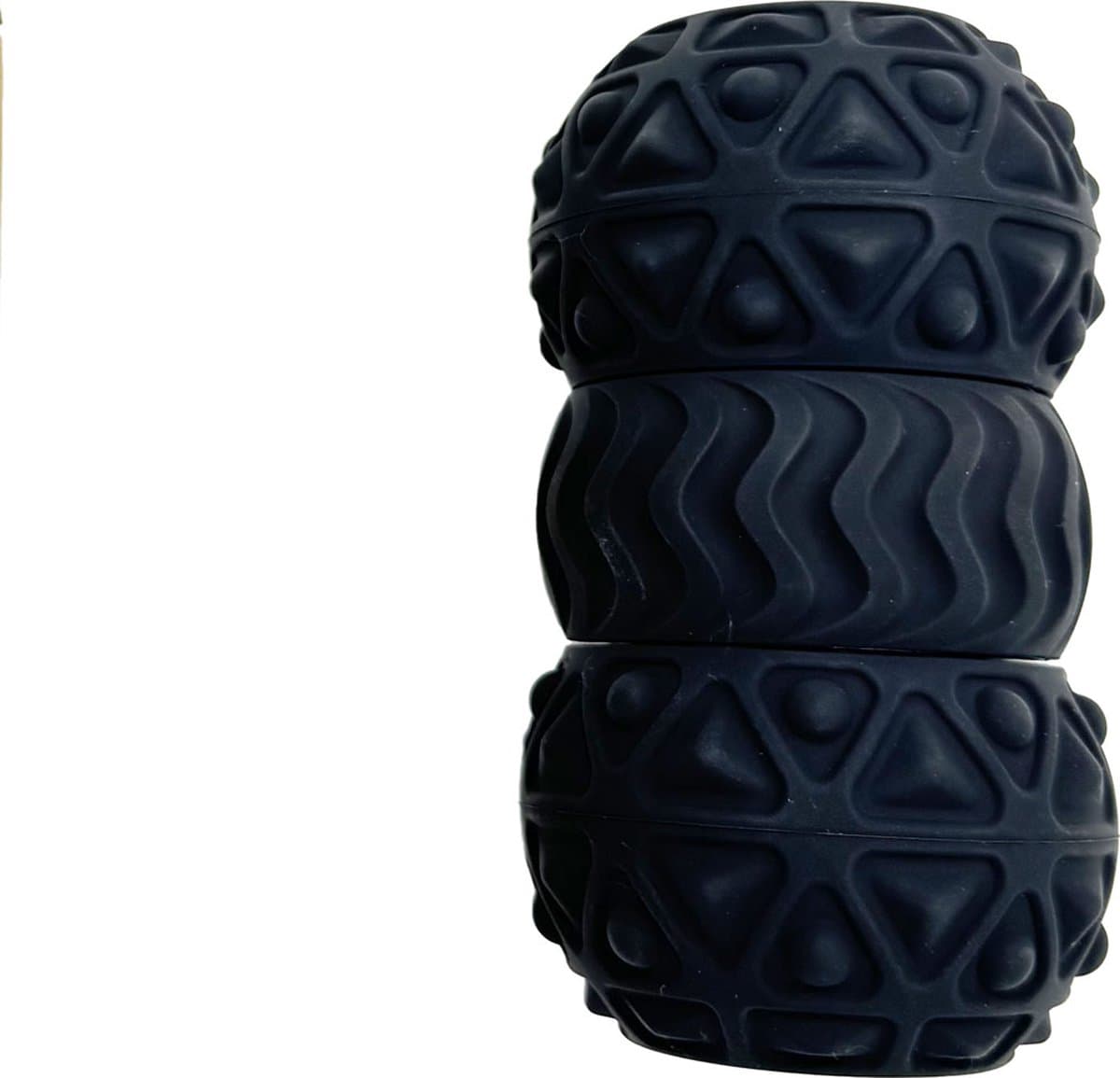 AJ-Sports Vibrerende Foam roller - Elektrische Massage roller - Grid Trigger point - Fitness roller - Foamroller - Foamrollers - Foam - Fitness - Yoga - Zwart thumbnail 5