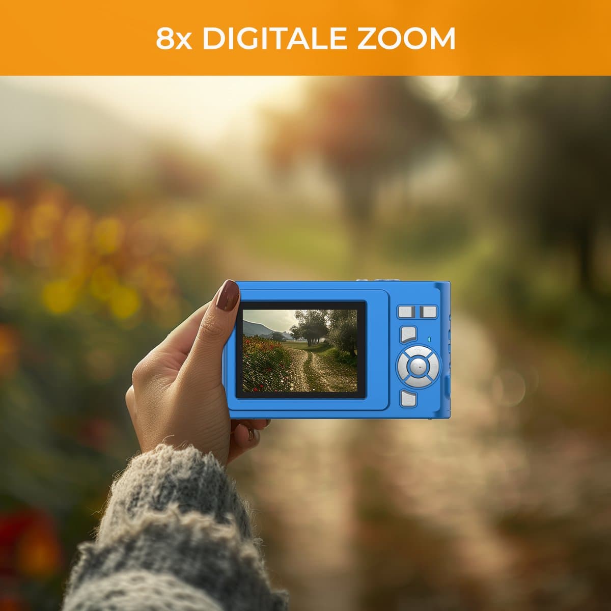 Denver DCA4811BU met 5MP-sensor en Full HD thumbnail 4