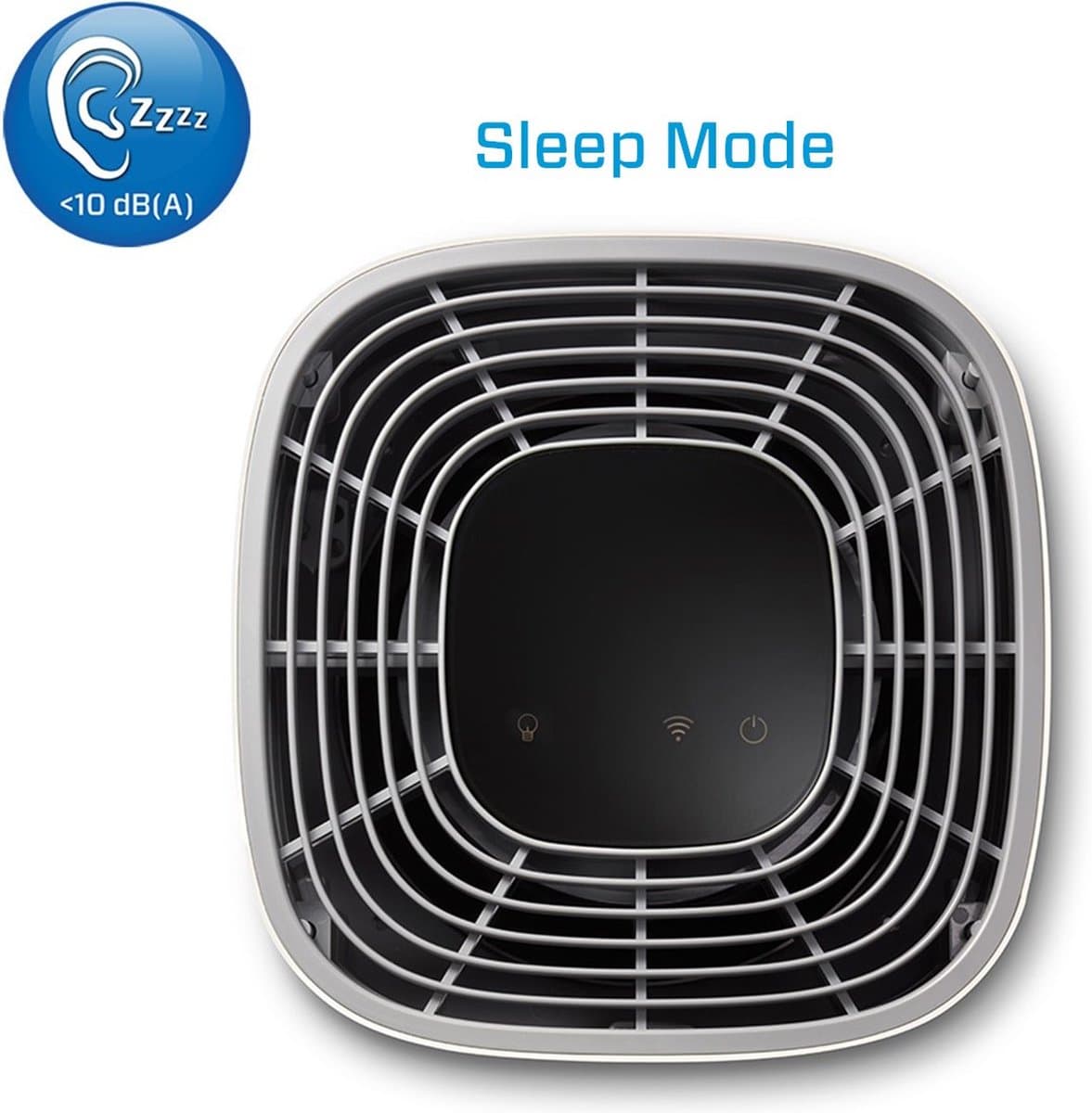 Clean Air Optima® CA-507 Smart - Intelligente HEPA Ionisator Luchtreiniger - 360° Airflow - Extreem stil met sleepmode! <10dB(A)! thumbnail 6