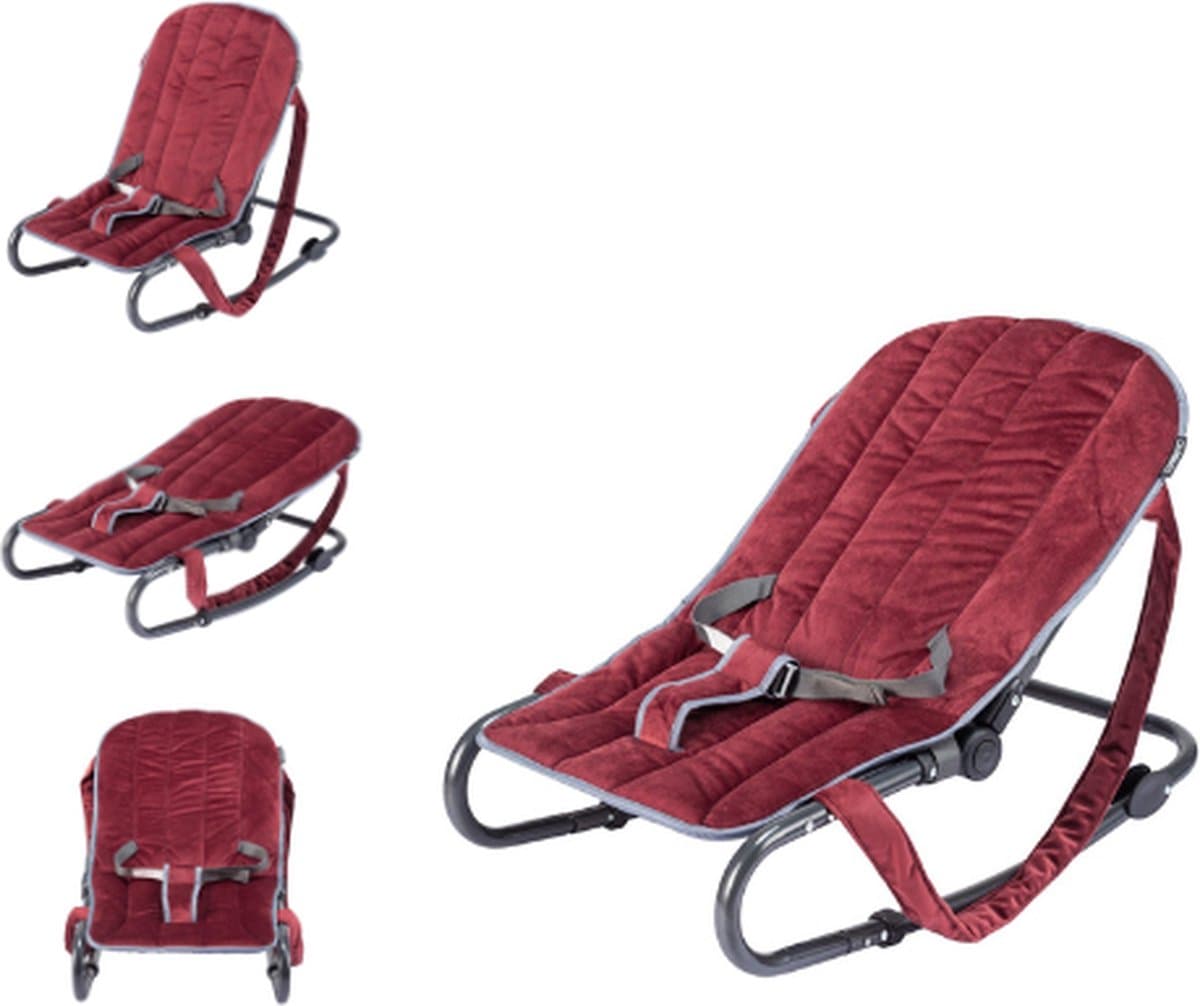 Cabino Wipstoel Verstelbaar - Velvet Rood