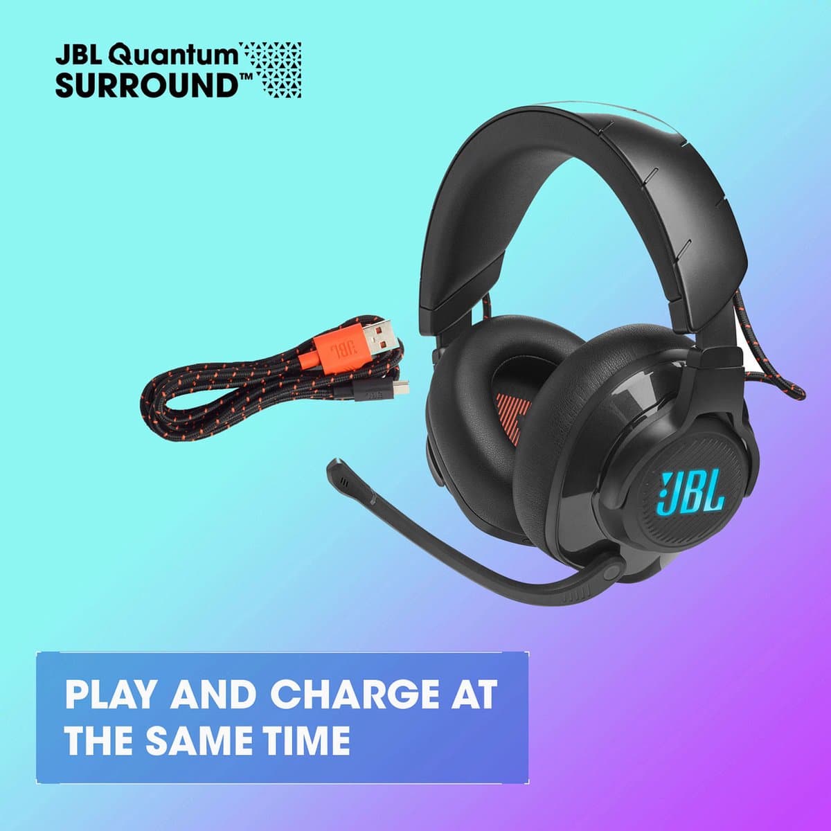 JBL Quantum 610 Wireless - 2,4 GHz en 40 uur thumbnail 3