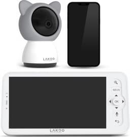 Productfoto van Lakoo BabyGuard Kitty babyfoon met camera en app