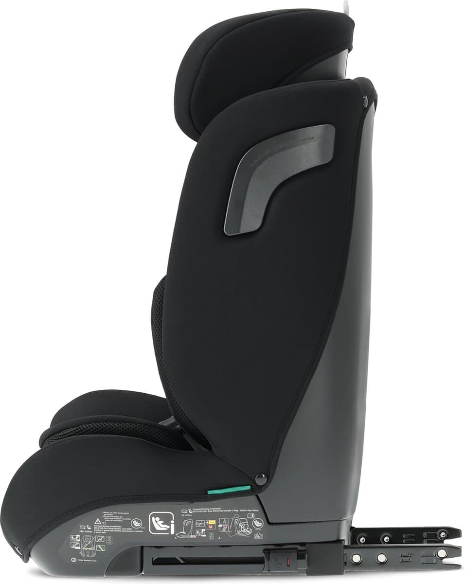 Deryan Carter Luxe i-Size Isofix Autostoel - 76-150cm - Zwart thumbnail 4