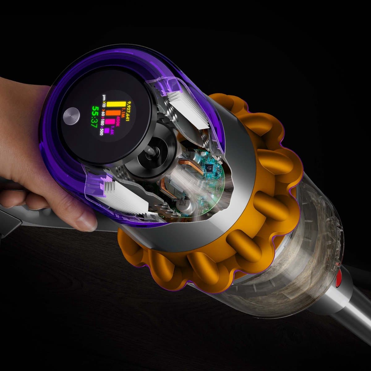 Dyson V15 Detect Absolute met stofsensor en lcd thumbnail 5