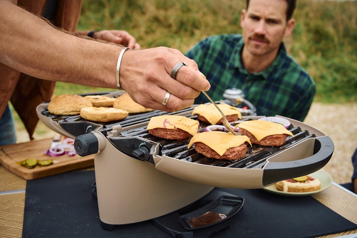 nomadiQ BBQ 3.0 - lichtgewicht draagbare gasrrill voor vakantie thumbnail 2