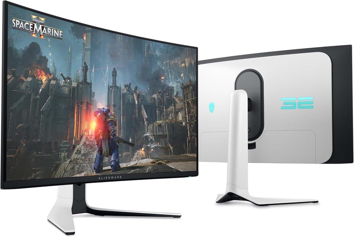 Alienware AW3225QF - 32 inch 4K QD-OLED 240Hz curved thumbnail 5