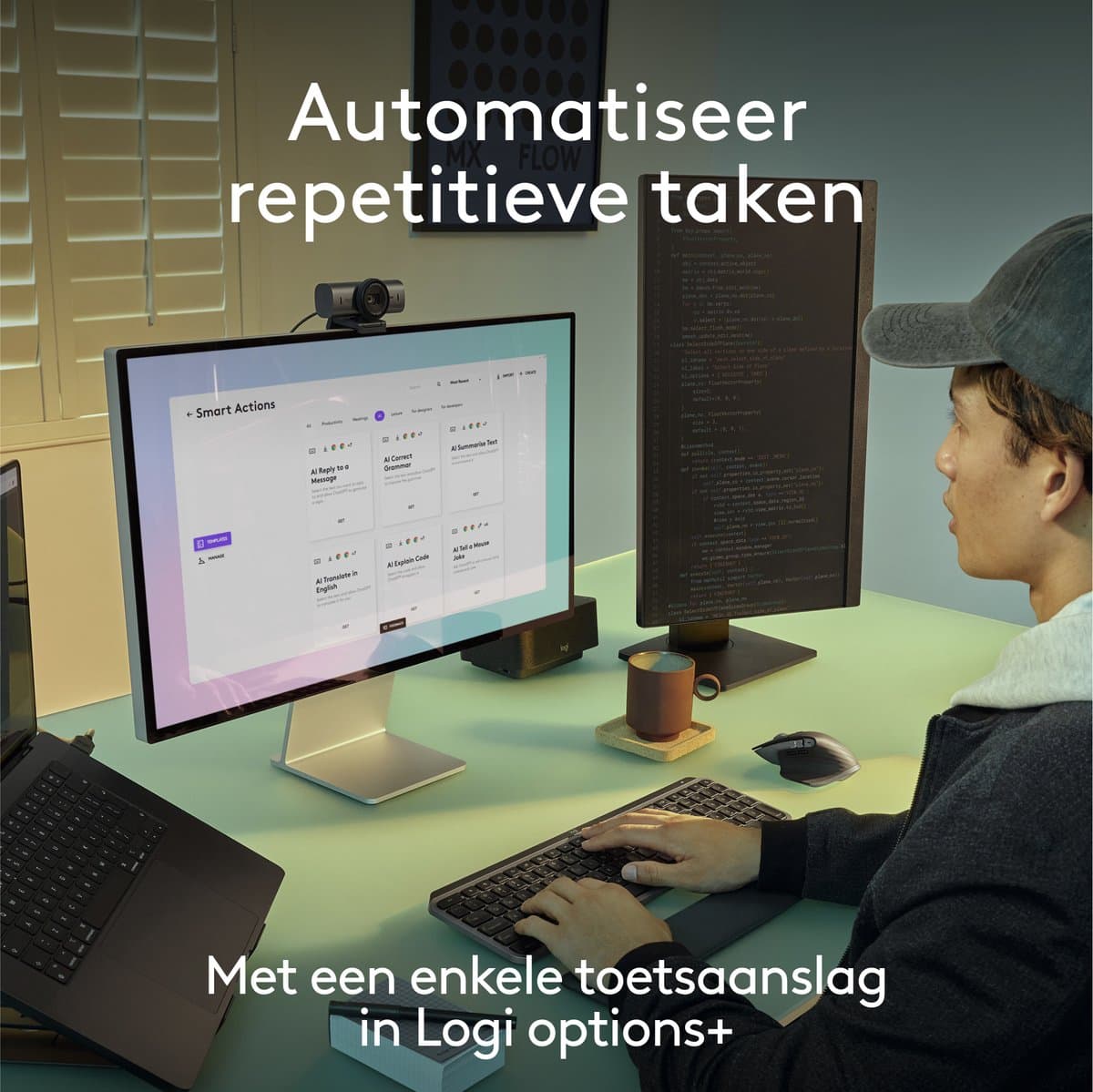Logitech MX Keys S for Mac - Bluetooth toetsenbord met Apple-integratie thumbnail 4