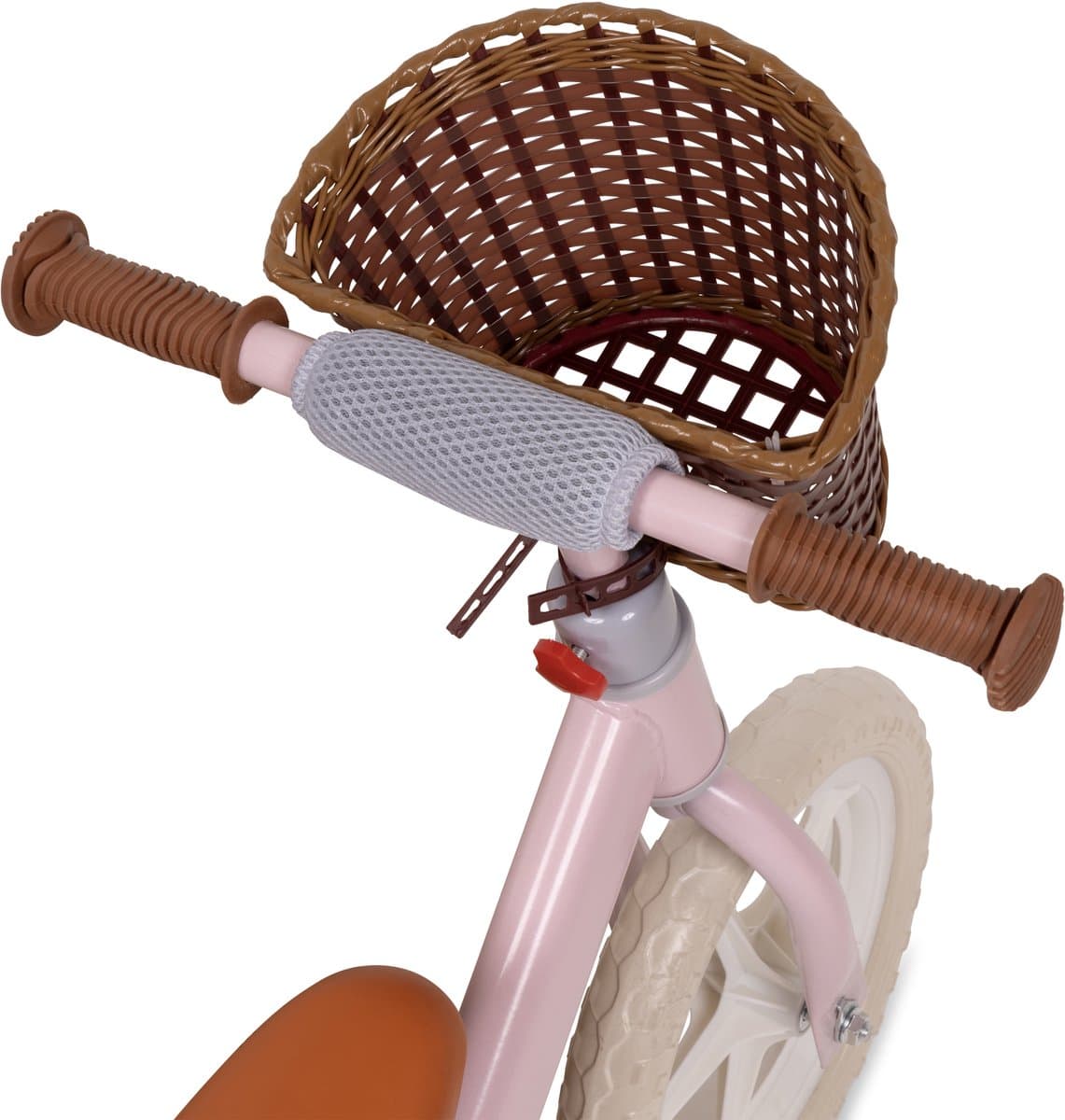 Loopfiets 12 inch – Balansfiets 2 t/m 7 jaar – Verstelbaar Zadel – Lichtgewicht Magnesium – Fiets Zonder Trappers – Jongens & Meisjes – Roze thumbnail 4