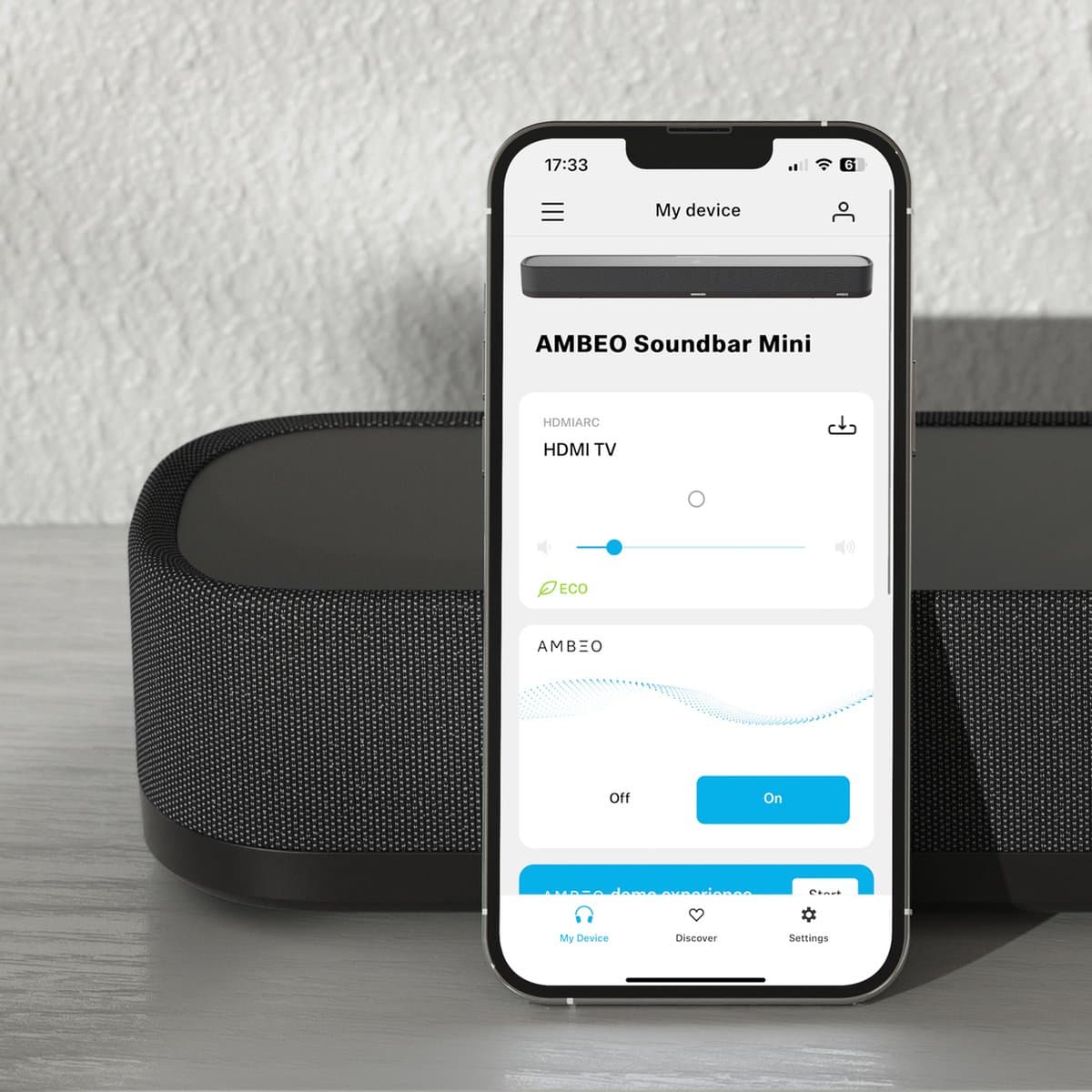 Sennheiser Ambeo Mini - Soundbar voor TV met ingebouwde subwoofer - Dolby Atmos - Zwart thumbnail 7