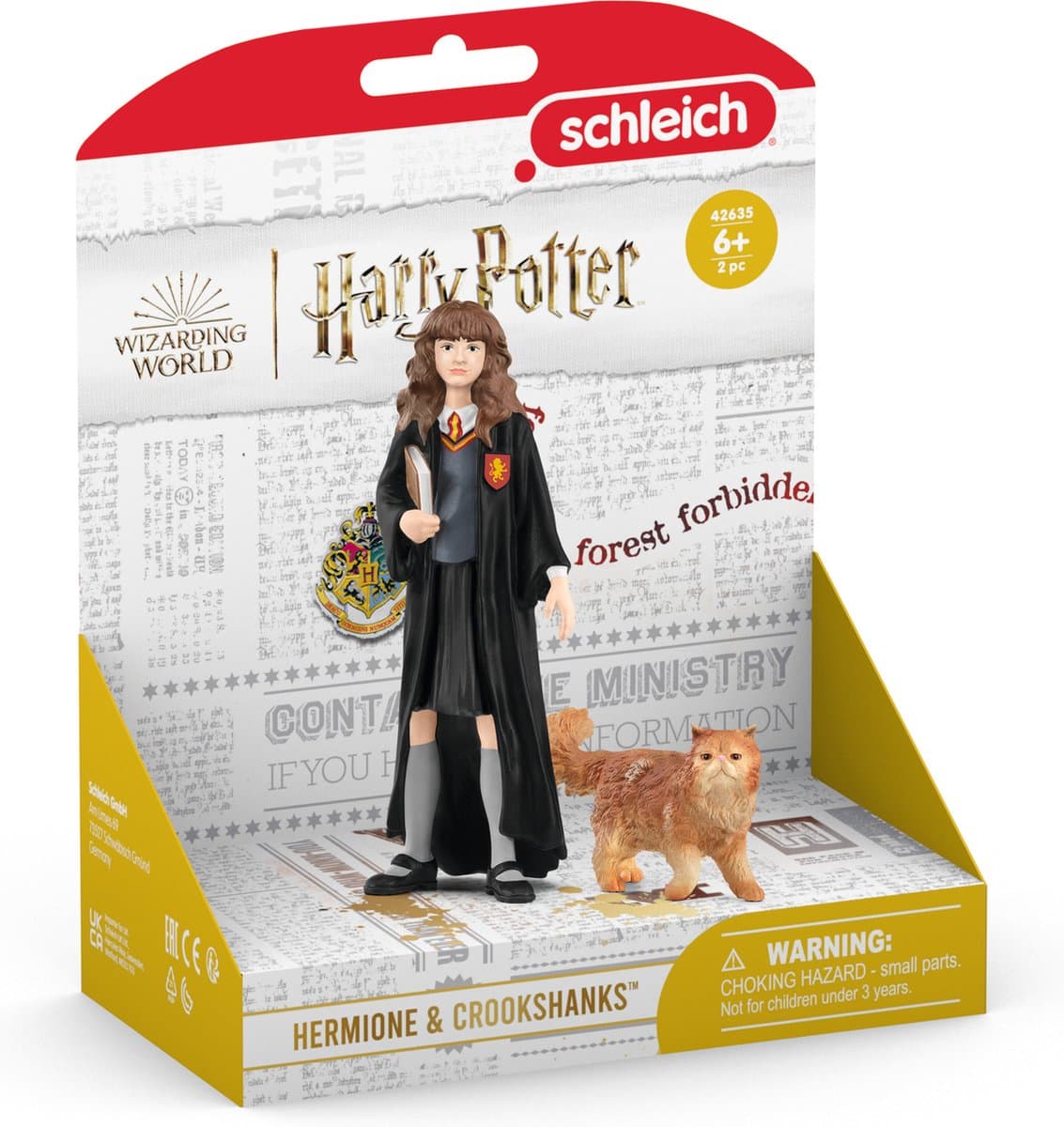 Schleich Harry Potter Hermelien Griffel en Knikkebeen speelfiguur thumbnail 8