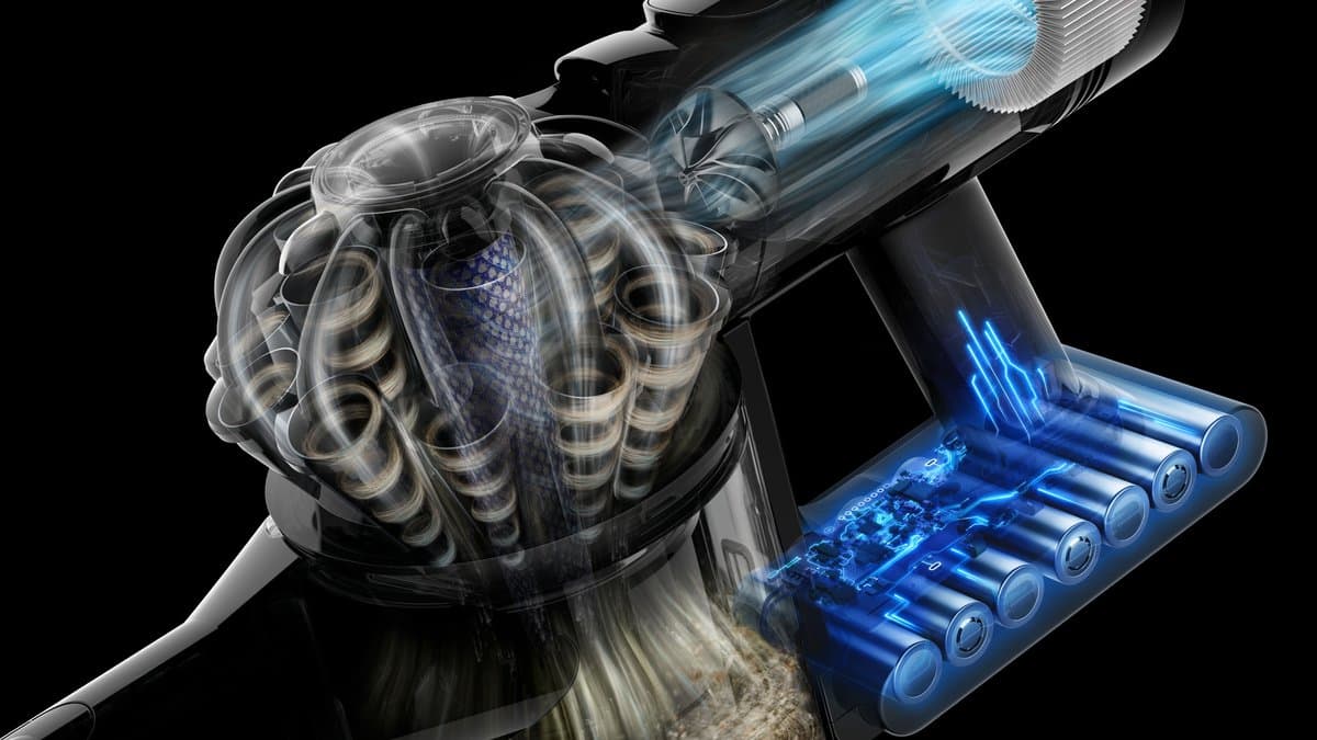 Dyson V8 Cyclone – Steelstofzuiger – 150AW – 60 min thumbnail 6